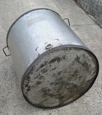 USED 100 GALLON SS TANK 100 GALLON