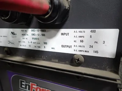 Used ENERSYS EM312900 Material Handling (misc) Ohio US | HGR 24 #799304