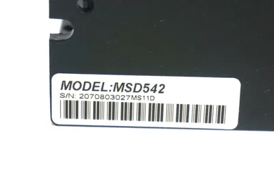 MOTION CONTROL PRODUCTS LTD MSD542 MICROSTEP DRIVER
