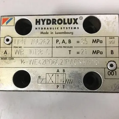 USED HYDROLUX K-WE42P06C21PAOBN/P15