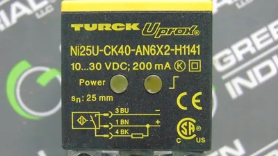 Turck Ni25U-CK40-AN6X2-H1141 Proximity Sensor New NIB