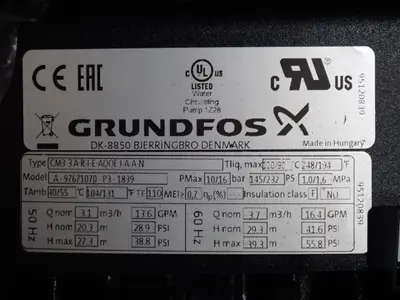 USED GRUNDFOS CM33 ARIEAQQE JAAN