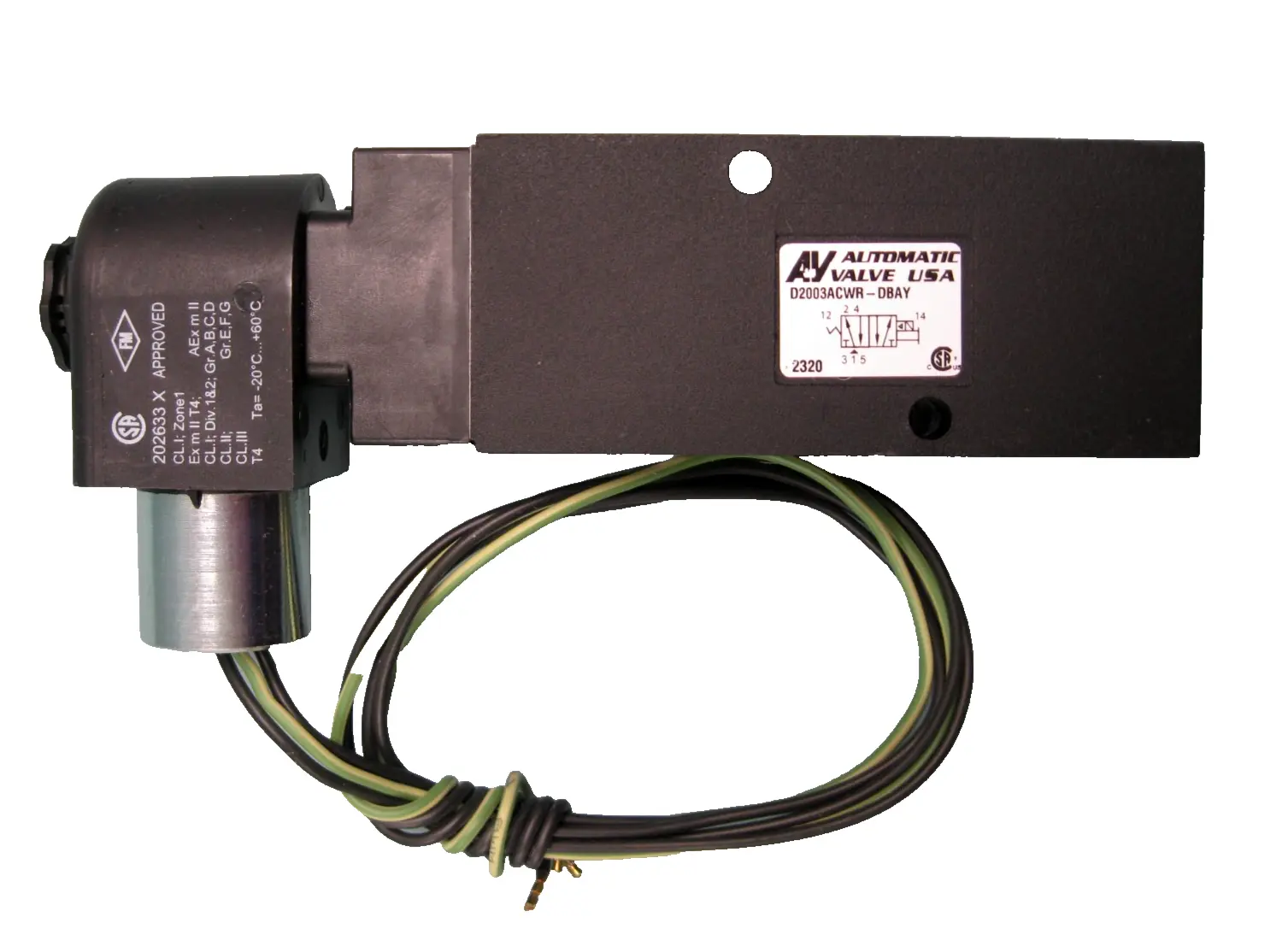 NEW Automatic Valve USA D2003ACWR-DBAY
