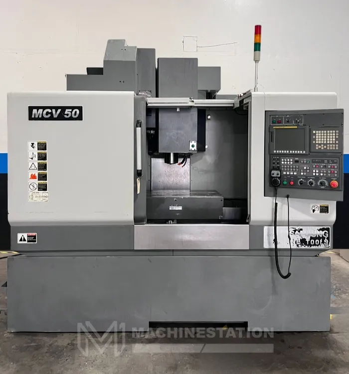Used 2010 SAMSUNG MCV-50 Vertical Machining Centers California US | MachineStation #436613