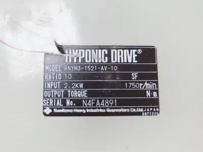 Sumitomo RNYM3-1521-AV-10 Hyponic Drive Gearmotor 10:1/175rpm 2.2kw 230V 3PH