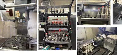 2015 AWEA AF-1250 Machining Center, Vertical | MACHINERY INC. (4)