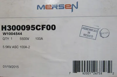 NEW MERSEN FERRAZ SHAWMUT H300095CF00 FUSE 5500V 100A