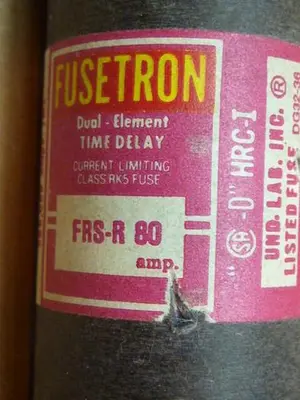 USED BUSSMANN FRS-R-80
