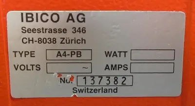 USED IBICO A4-PB