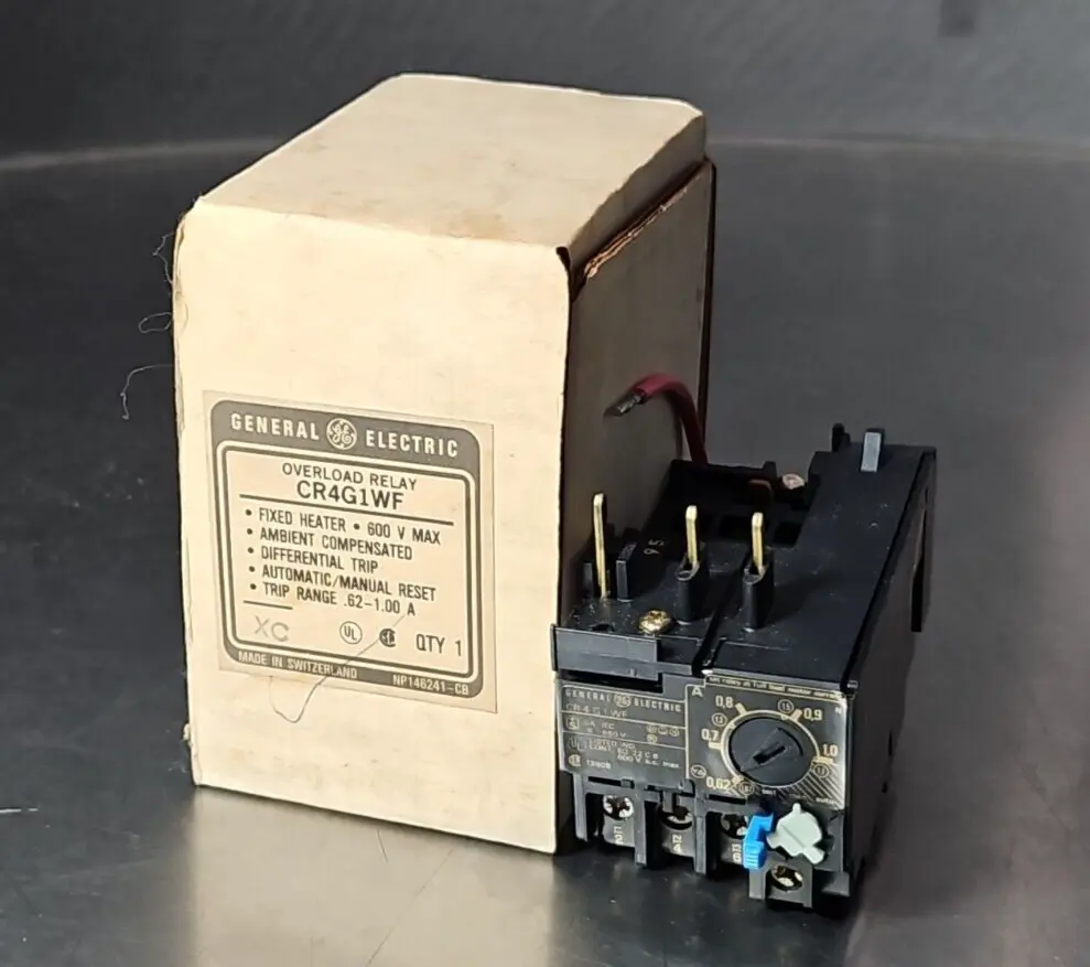 GE CR4G1WF Overload Relay 600V. Loc4A7