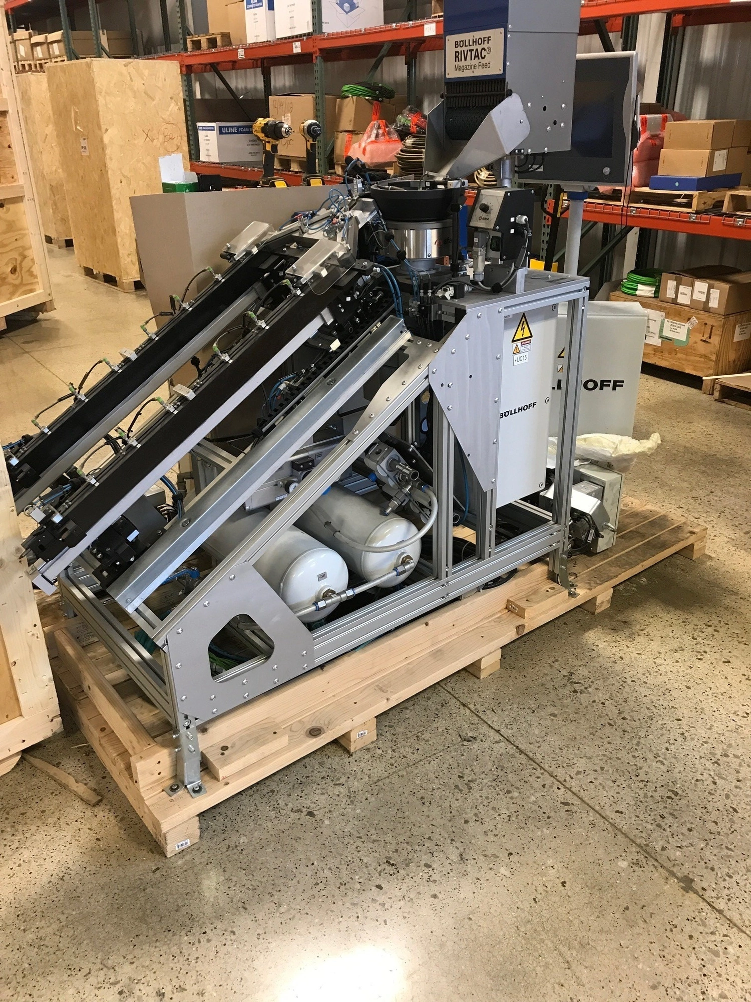 USED 2016 BOLLHOFF RIVTAC HIGH SPEED JOINER