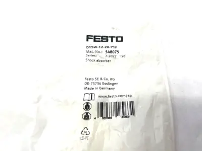 New | in-Stock FESTO SHOCK ABSORBER Parts (Hydraulics and Pneumatics) | Maverick Industrial Sales #1113333