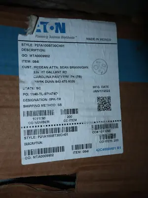 PALLET OF ASSORTED EATON CONTROL SWITCHES