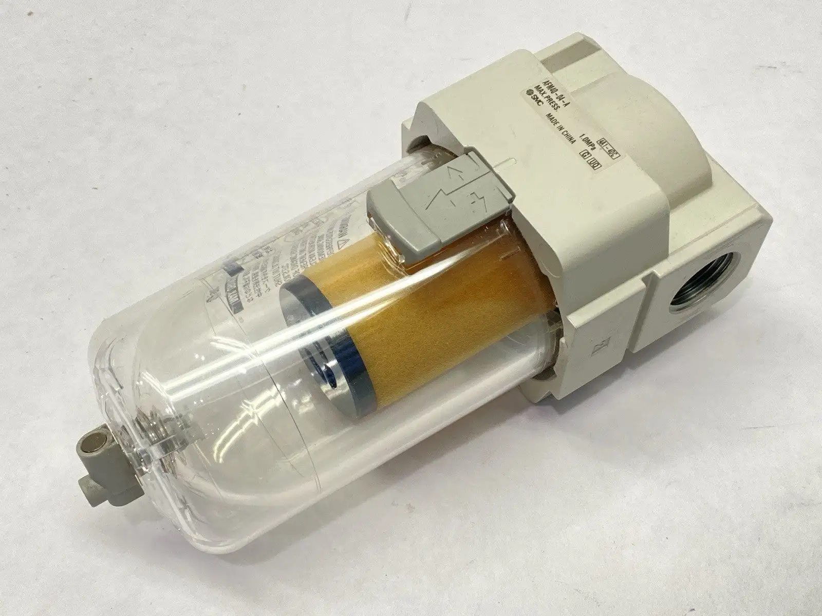 AFM40-04-A | SMC  Pneumatic Air Mist Separator Filter - Used