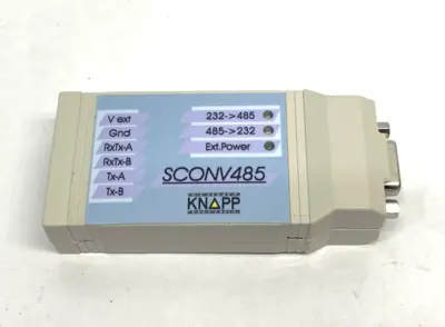 New | in-Stock Knapp Knapp SCONV 485 PLC Processors Michigan US | Maverick Industrial Sales #1394244