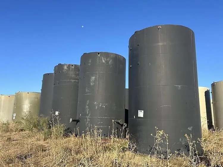 Used 400BBL VERTICAL TANK Vertical Single Wall Tanks US | Bx Tank Supply #1094938