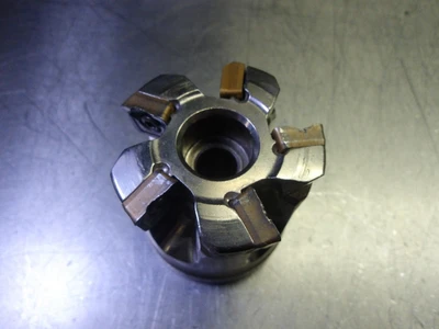 Iscar 2" Coolant Thru Facemill 3/4" Arbor FFQ4 D2.0-5-0.75-12 (LOC3108D)