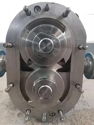 SPX Flow model 006U1 stainless steel positive displacement pump