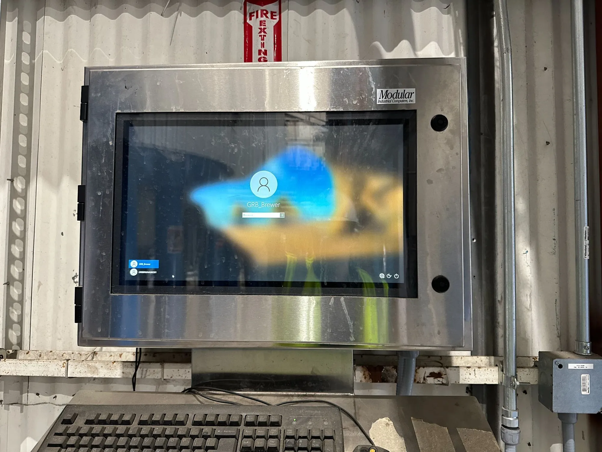 Computer with Stainless Protection Cover