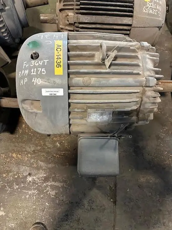 Used SIEMENS SQUIRREL CAGE A.C. Motors Ohio US | Surplus Asset Holdings #1187446
