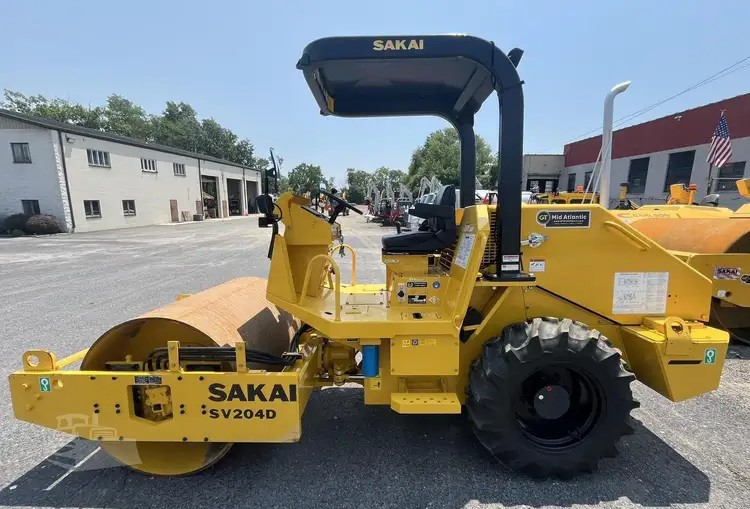 Used 2022 SAKAI SV204D Single Drum Rollers New Jersey US | Core Equipment Group #1502056