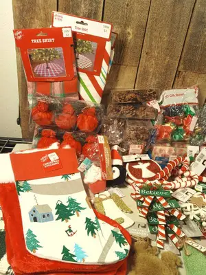 Huge lot of Christmas Tree Decor