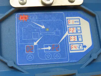 Nordson 1022240A Pro Blue 10 Hot Melt Glue Machine Control Panel 47-0015-0684