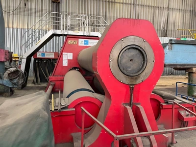 Used 2005 DAVI MCO 130 Plate Bending Rolls including Pinch Illinois US | Revelation Machinery #1259293