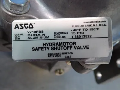 USED ASCO V710FBS