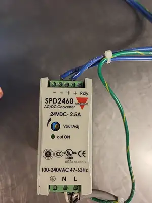 Carlo Gavazzi SPD2460 Power Supply 100/240VAC 24VDC (BIN 3.5.1)