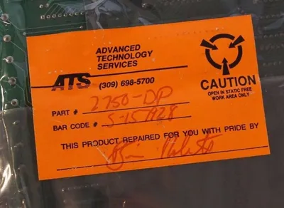 ALLEN BRADLEY 2750-DP CIRCUIT BOARD 2750DP REPAIRED