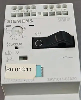 USED Siemens Siemens Sirius 3RV1011-0JA20