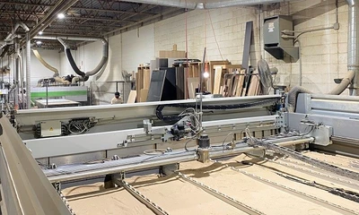Used 2004 SELCO EB100 Single-Line Beam Saws Ontario CA | Aldan Woodworking Machinery #1252730