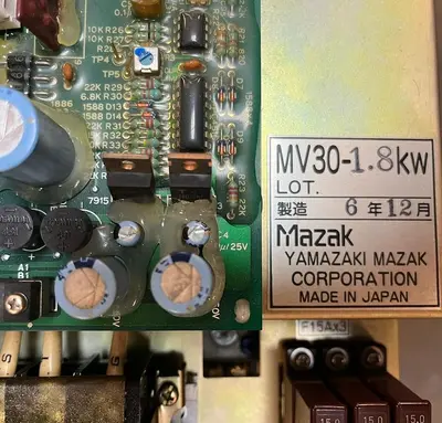 Used MAZAK MV30-1.8KW Servo Drives | Surplus Asset Holdings #1227082
