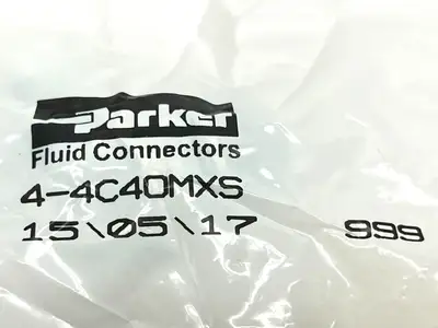 4-4C4OMXS | Parker  Triple-Lok 37 Degree Flare JIC Tube Fitting And Adapter - New