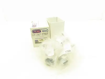Hoke Valves 4688N4M Stainless 3-Port Diaphragm Valve 300psi  Box of 3