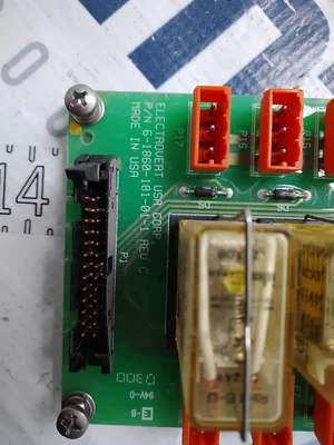 Speedline Electrovert  6-1860-181-01-1 Relay Board