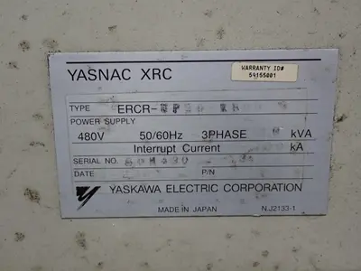 USED 2000 YASKAWA ELECTRIC CORPORATION YASNACXRCUP20