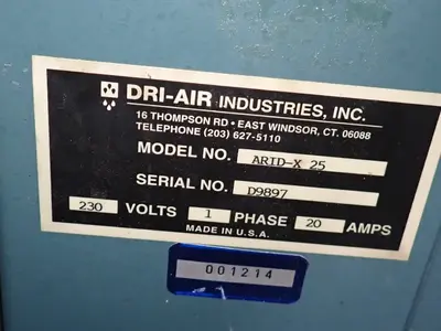 USED DRIAIR INDUSTRIES INC ARIDX 25