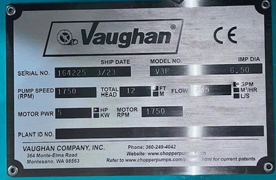 USED Vaughan V3F