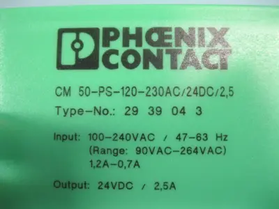 USED Phoenix Contact CM 50-120-230AC/24DC/2,5
