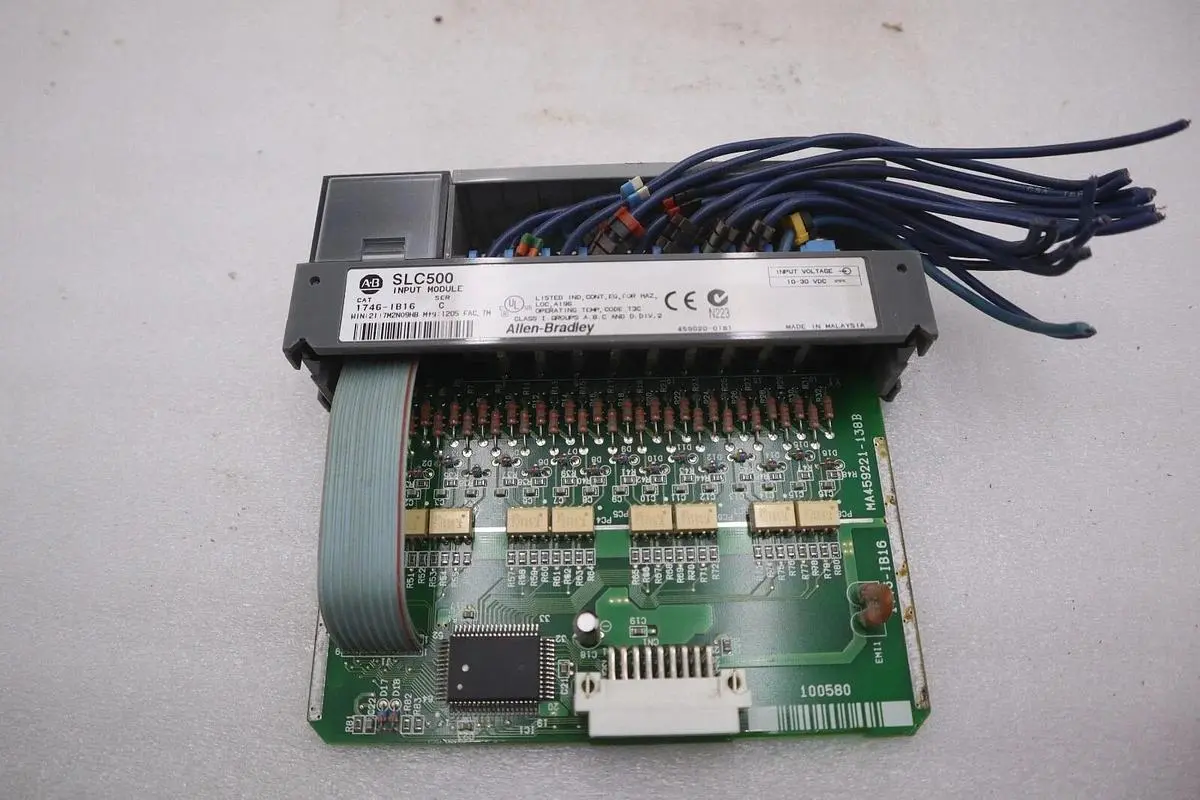 ALLEN BRADLEY 1746-IB16 SERIES C SLC 5000 INPUT MODULE STOCK #K-3714