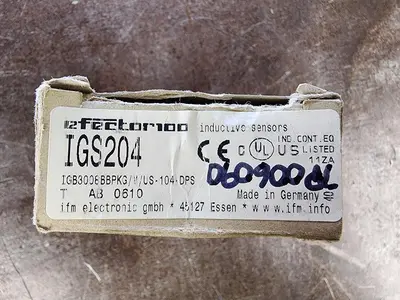 NEW IFM IGS204