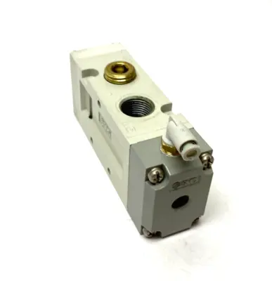 USED SMC AIR OPERATED PILOT VALVE 5-PORT 0.15~1.0MPA