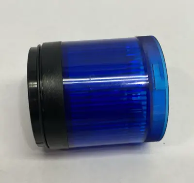 USED ALLEN-BRADLEY SER. B STEADY INCANDESCENT STACK LIGHT BLUE 120VAC