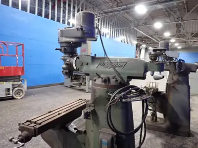 Bridgeport 9" X 42" Vertical Mill