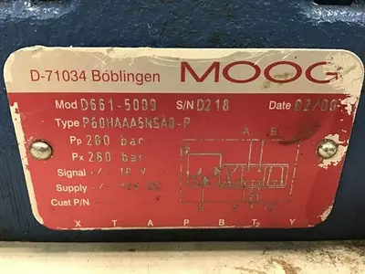 USED MOOG D661-5009