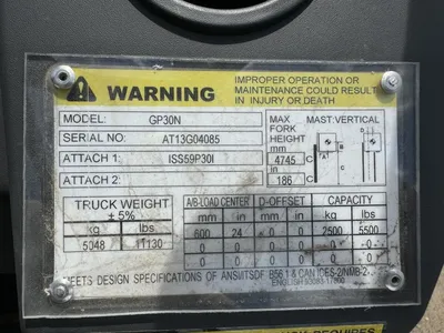 Used 2020 CATERPILLAR GP30N Internal Combustion Forklifts: Pneumatic Tire Minnesota US | Carco Truck & Equipment #1514171
