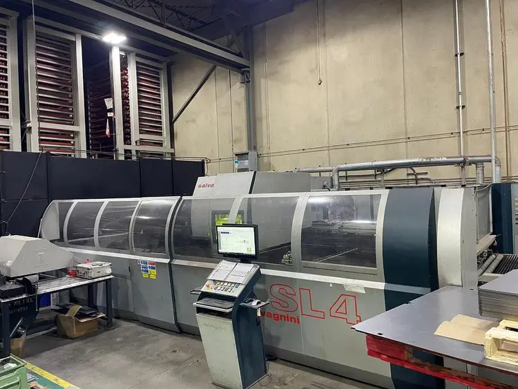 Used SALVAGNINI SL-4 Laser Combo Punches CA | MANUFACTURING SOLUTIONS #1372609