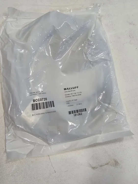 New | in-Stock BALLUFF BCC A354-0000-10-RN010-020 Cable & Wire Michigan US | iGAM Industrial Marketplace #45205